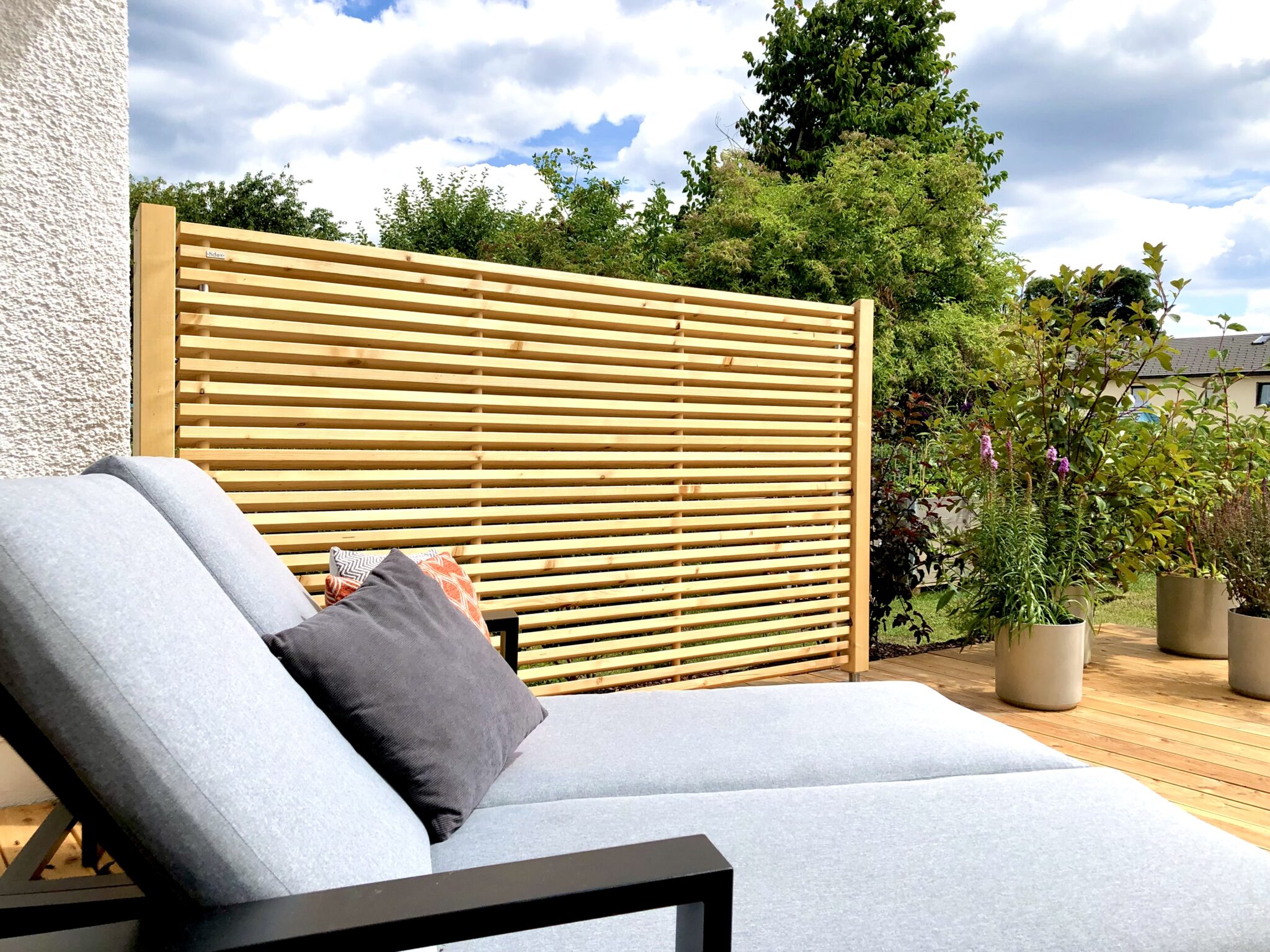 Verwunderlich Sichtschutz Terrasse Modern Bild